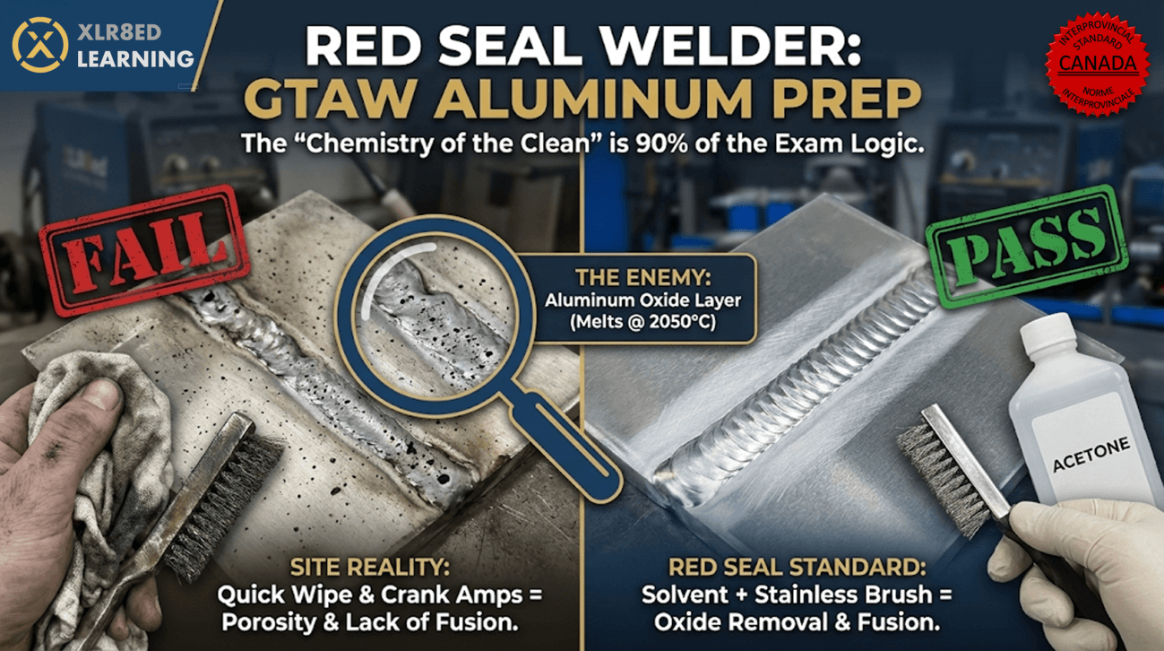 Read more about the article Mastering Red Seal Welder GTAW Aluminum: The Cleaning Logic